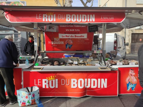 le marché du mardi à Oraison