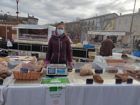 le marché du mardi à Oraison