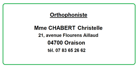 Orthophoniste